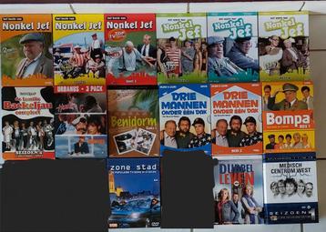 Dvd boxen Nonkel Jef Drie mannen onder één dak Urbanus Backe beschikbaar voor biedingen