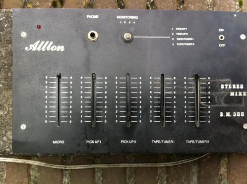 DEFECTE Vintage mengpaneel, Hobby en Vrije tijd, Elektronica-componenten, Gebruikt, Ophalen