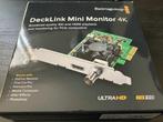 DeckLink Mini Monitor 4K de Blackmagic, Audio, Tv en Foto, Professionele apparaten, Ophalen of Verzenden, Zo goed als nieuw, Video
