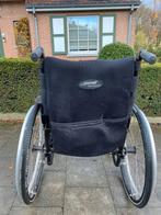 Fauteuil roulante Kuschal chaise Pliable sans repose-pieds, Divers, Comme neuf, Pliant, Enlèvement ou Envoi, Fauteuil roulant électrique