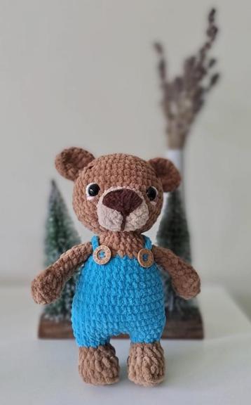 Amigurumi gehaakte teddybeer - perfect uniek cadeau! beschikbaar voor biedingen