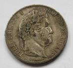 France 5 francs 1845 W, Envoi, Argent, France