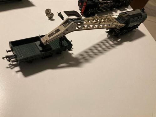 FLEISHMANN TREIN HO VINTAGE LOT-LOCOMOTIEFWAGEN, Hobby en Vrije tijd, Modeltreinen | H0, Locomotief, Ophalen of Verzenden