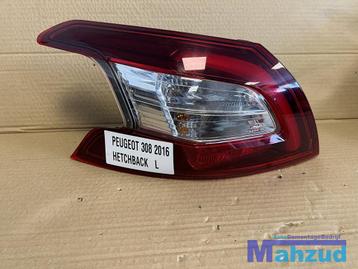 PEUGEOT 308 2 hatchback Links buiten achterlicht led 2013-20 beschikbaar voor biedingen