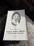 DP Madame Antoine Brille, Ophalen of Verzenden, Bidprentje