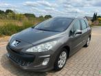 Peugeot 308/1.6HDi/2009/157.000 km/Airco/Euro4/Navi/7-zitter, 7 zetels, Bedrijf, Euro 4, Zilver of Grijs