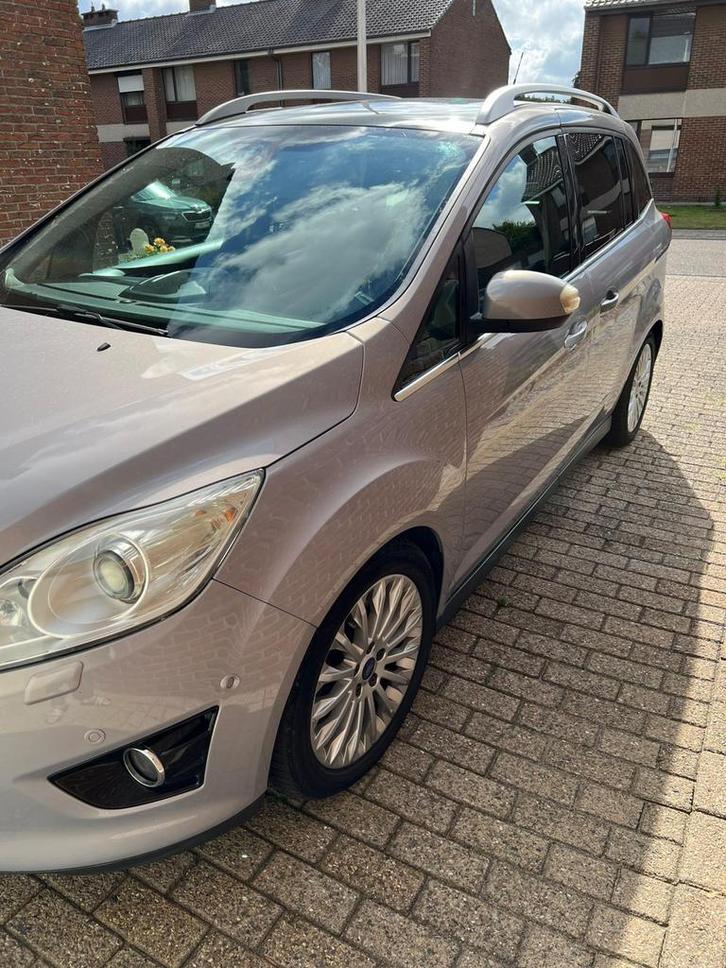 Ford Grand C-MAX DXA – 2011, Auto's, Ford, Particulier, C-Max, ABS, Diesel, Euro 5, Automaat, Grijs, Ophalen