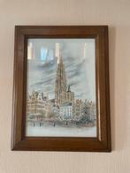 Kader met tekening van Antwerpen, Enlèvement, Dessin