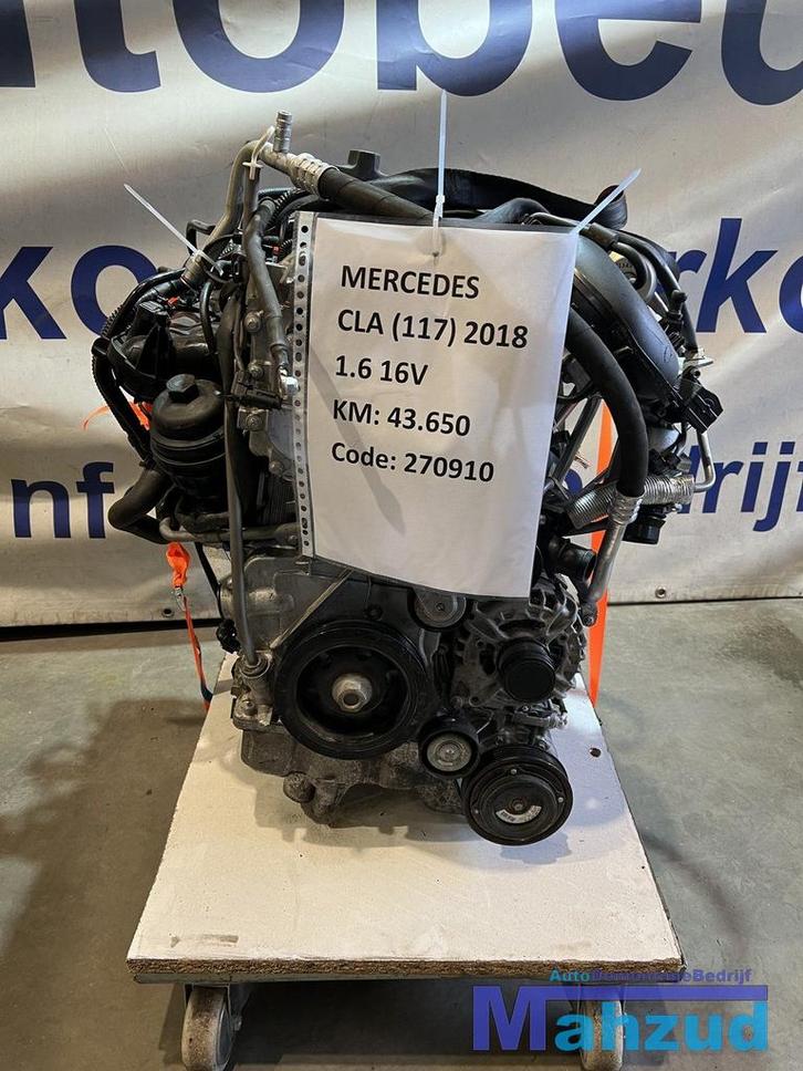 MERCEDES CLA A B KLASSE 1.6 16V 270910 Motorblok motor engin, Auto-onderdelen, Motor en Toebehoren, Mercedes-Benz, Gebruikt, Ophalen