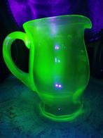 Art Deco kan uraniumglas, Antiek en Kunst, Antiek | Glaswerk en Kristal, Ophalen of Verzenden