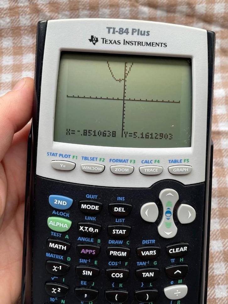 Grafische rekenmachine TI-84 Plus van Texas Instruments, Diversen, Rekenmachines, Gebruikt, Grafische rekenmachine, Ophalen