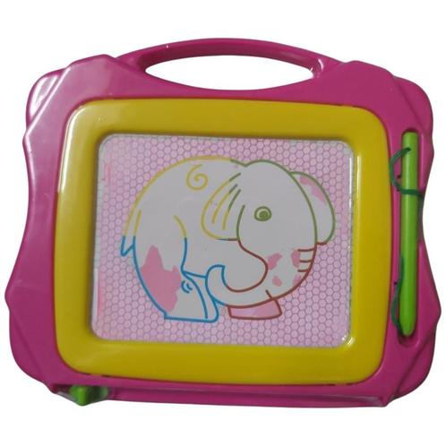 Magnetich teken bord roze geel klein formaat, Kinderen en Baby's, Speelgoed | Educatief en Creatief, Nieuw, Ontdekken, Verzenden