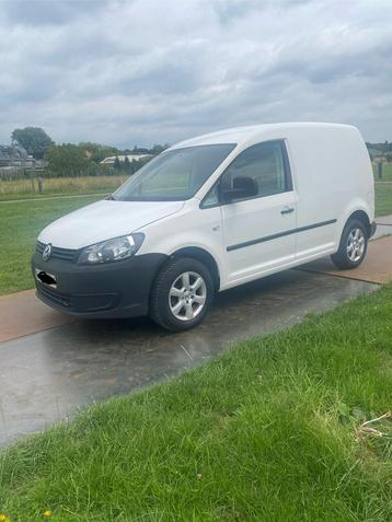 Vw caddy 1.6 2014 104088 km, Autos, Euro 5, Achat, 4 portes, Noir
