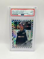 #38 Fernando Alonso (Checker Flag Refractor) - PSA9, Hobby en Vrije tijd, Verzamelkaartspellen | Overige, Ophalen of Verzenden