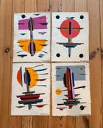 60s Bauhaus Space-Age werk Boris Alepkow - Gouache, Enlèvement ou Envoi