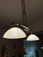 Luster, Huis en Inrichting, Lampen | Kroonluchters, Ophalen, Zo goed als nieuw, Glas