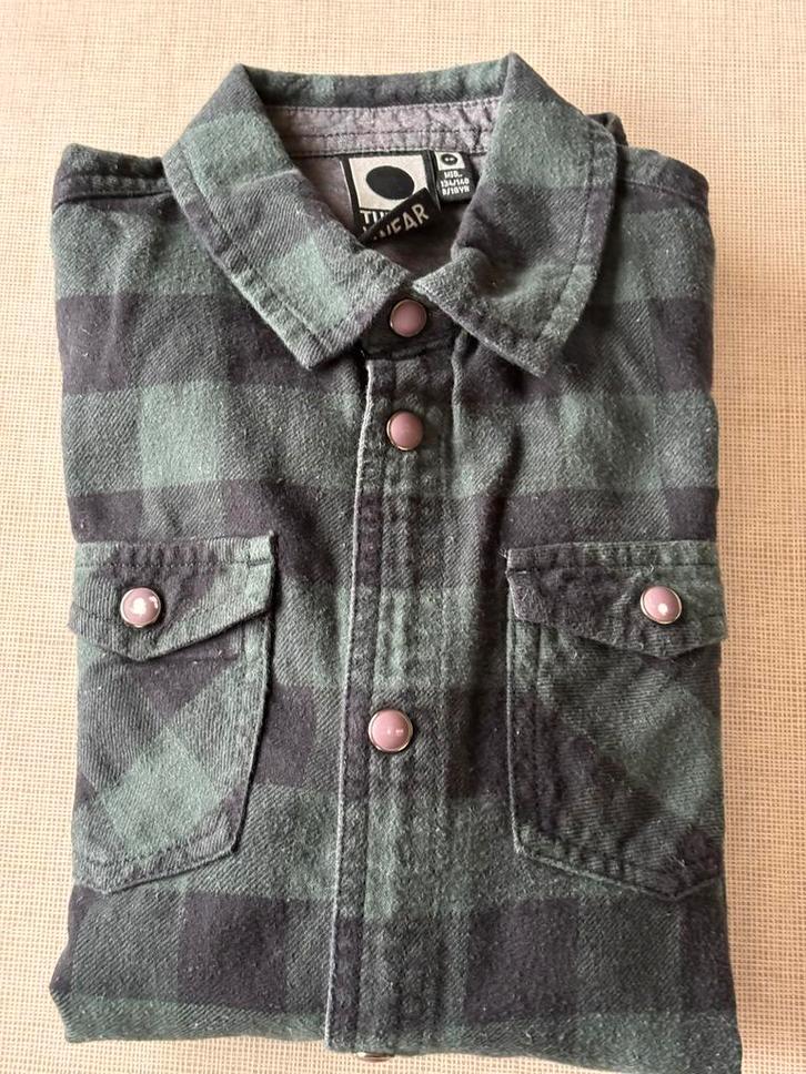 Overhemd met lange mouwen, maat 134/140, 8/10 jaar., Enfants & Bébés, Vêtements enfant | Taille 134, Enlèvement ou Envoi