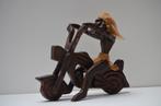 Handycraft tiki Harley Davidson biker, Antiek en Kunst, Ophalen of Verzenden