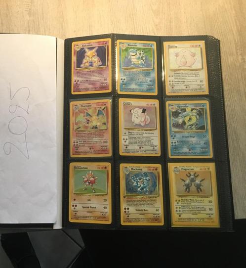Base Set ENG - 102 kaarten te koop per stuk - zie prijslijst, Hobby en Vrije tijd, Verzamelkaartspellen | Pokémon, Gebruikt, Losse kaart