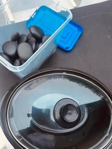 Hotstone heater en stenen beschikbaar voor biedingen