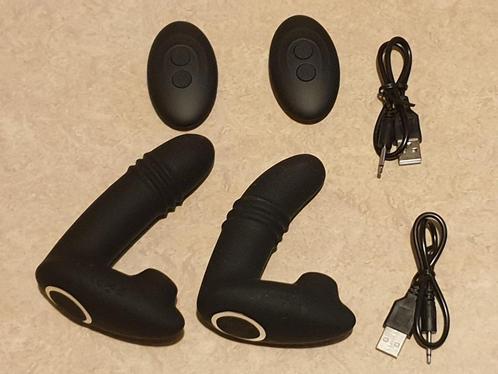 2 Godes ​​vibromasseurs noirs avec télécommande - Neufs, Elektronische apparatuur, Persoonlijke Verzorgingsapparatuur, Nieuw, Overige typen