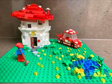 Lego paddenstoelenhuisje MOC beschikbaar voor biedingen