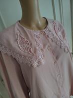vintage roze blouse, Maat 38/40 (M), Verzenden, Zo goed als nieuw, Vintage