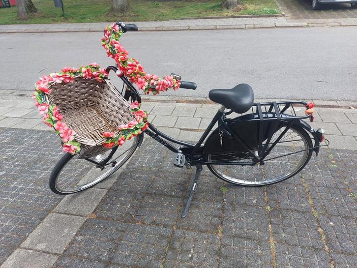 Gazelle omafiets /bakfiets, Fietsen en Brommers, Fietsen | Dames | Omafietsen, Gebruikt, Versnellingen, Ophalen