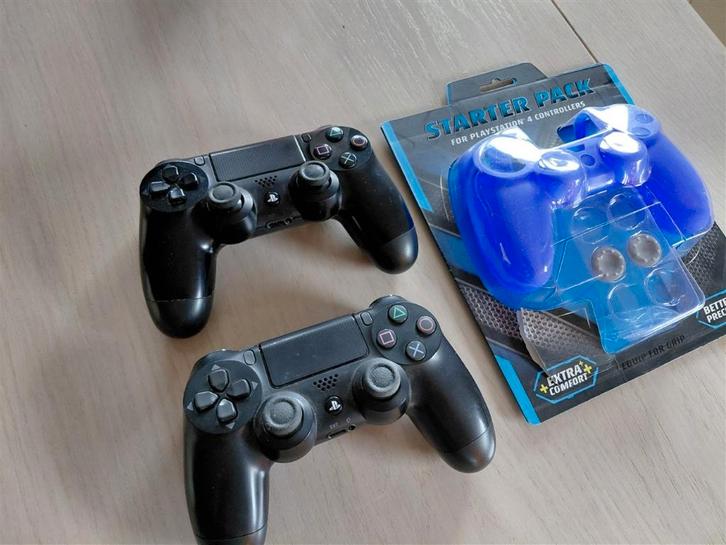 Sony Playstation 4 - 2 manettes, Consoles de jeu & Jeux vidéo, Consoles de jeu | Sony Consoles | Accessoires, Utilisé, PlayStation 4