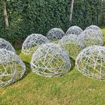 10 boules déco 100cm, Jardin & Terrasse, Jardin & Terrasse Autre, Comme neuf, Enlèvement ou Envoi