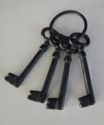 Decoratieve metalen sleutels, Verzenden, Zo goed als nieuw