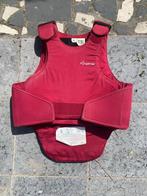 Gilet de protection d’équitation rouge - 16 ans, Animaux & Accessoires, Enlèvement ou Envoi, Utilisé, Femmes, Vêtements d'extérieur