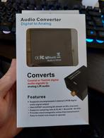 Audio converter - digitaal naar analoog, Audio, Tv en Foto, Ophalen of Verzenden, Nieuw