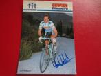 wielerkaart 1987 team bianchi lars wahlquist  signe, Comme neuf, Envoi