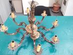 Lustre en bronze de style Louis XV, Ophalen, Brons