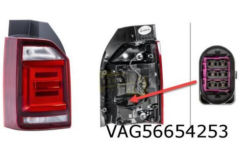 Volkswagen T6 (7/15-11/19) Achterlicht rechts donker Origine, Auto-onderdelen, Verlichting, Volkswagen, Nieuw, Verzenden