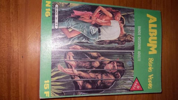 Ancienne bd pour adulte la race dominante, Boeken, Stripverhalen, Zo goed als nieuw, Eén stripboek, Ophalen