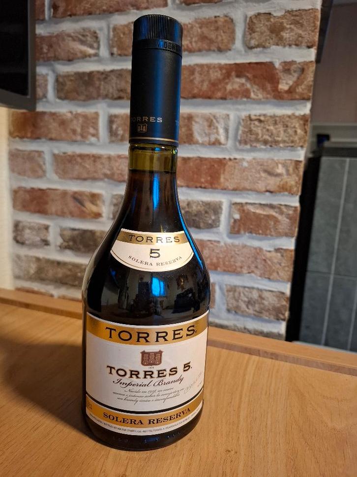 Fles Brandy Torres 70 cl, Diversen, Levensmiddelen, Ophalen of Verzenden