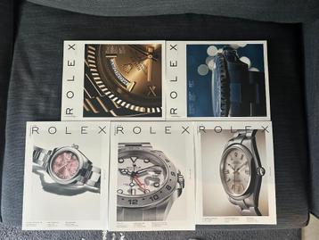 Rolex Catalogues - Parfait état pour Collection! beschikbaar voor biedingen
