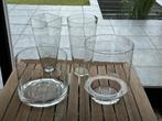 ruime vazen, Ophalen, Zo goed als nieuw, Glas