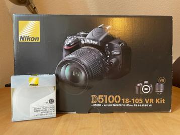 Nikon D5100 with 18-105 mm (3.5-5.6)
