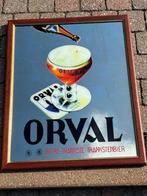Orval caféspiegel, Verzamelen, Ophalen, Gebruikt, Reclamebord