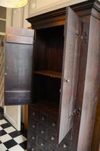 Antieke kast vintage | 16 lades apothekerskast | 205x100x36, Enlèvement ou Envoi