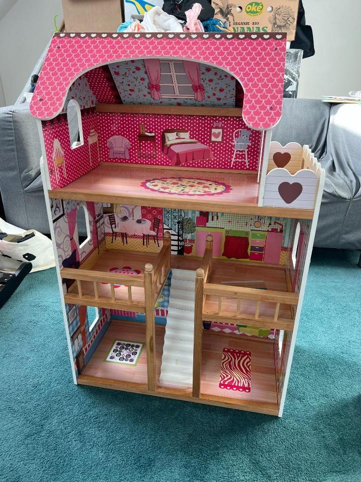 Poppenhuis, Kinderen en Baby's, Speelgoed | Poppenhuizen, Gebruikt, Poppenhuis, Ophalen
