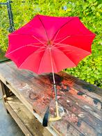 Antieke paraplu, Utilisé, Rouge, Enlèvement ou Envoi