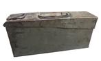 WW1+2 MG08 Ammo box mooie staat, Verzamelen, Ophalen of Verzenden
