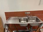 Spoelbak met kraan, Huis en Inrichting, Keuken | Keukenelementen, Ophalen, Gebruikt