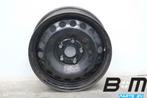 1 losse 15 inch stalen velg VW Golf 5 / 6 1K0601027C, Auto-onderdelen, Banden en Velgen, Gebruikt, Velg(en)