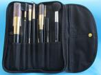 9dlg. BEAUTYSET -6x Kwastjes + Lip Marker + Oog Marker-Nieuw, Handtassen en Accessoires, Zwart, Nieuw, Make-up, Verzenden
