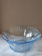 Saladier ancien en verre teinté, Uni, Enlèvement ou Envoi, Comme neuf, Verre